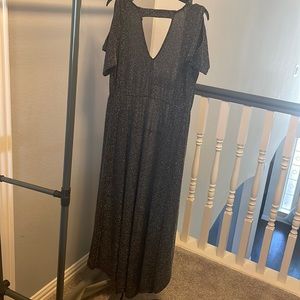 Gibson & Latimer black shiny dress size small